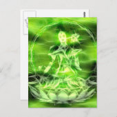 Buddha Energy 5 Tara Postkarte (Vorne/Hinten)