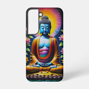 Buddha - Erblühende Achtsamkeit Samsung Galaxy Hülle