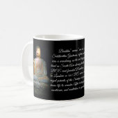 Buddha-Erleuchtung Kaffeetasse (Vorderseite Links)