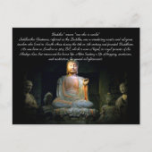 Buddha-Erleuchtung Postkarte (Vorderseite)