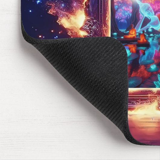 Buddha es Amor Propio Mousepad (Ecke)