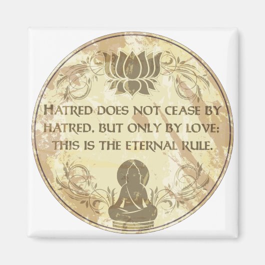 Buddha Eternal Rule Magnet (Vorne)