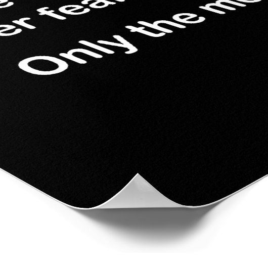 Buddha-Existenz Poster (Ecke)