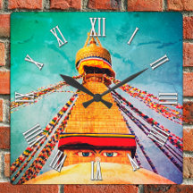 Buddha Eyes, Boudhanath Stupa, Nepal / Buddhismus