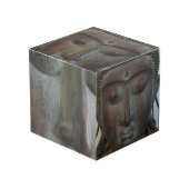 Buddha Face Decorative Würfel (Vorderseite Schrägansicht)