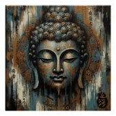 BUDDHA FACE MALERIN #3 POSTER (Vorderseite)