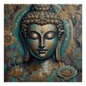 BUDDHA FACE MALERIN #9 POSTER (Vorderseite)