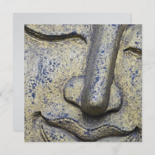 Buddha Face Zen Harmony Buddhahood Flat Card