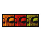 Buddha Faces Foto (Vorne)