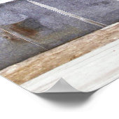 Buddha Fasting Siddhartha Poster (Ecke)