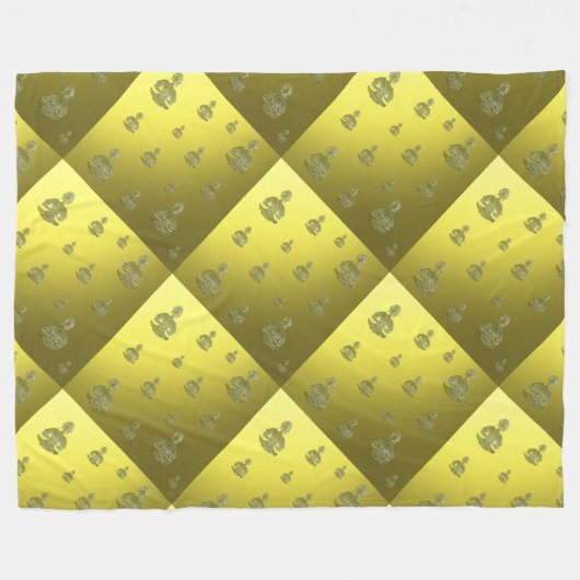 Buddha Fleecedecke (Vorderseite (Horizontal))