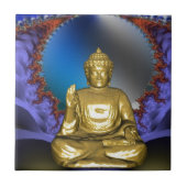Buddha Fliese (Vorderseite)