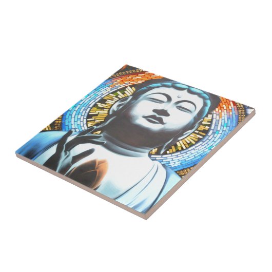 Buddha Fliese (Seite)
