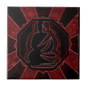 Buddha Fliese (Vorderseite)