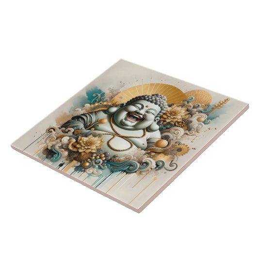 Buddha Fliese (Seite)