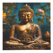 Buddha Foto Cube Würfel (Vorderseite)