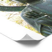 Buddha Foto Poster (Ecke)