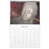 Buddha-Fotografie 2015 Kalender (Mär 2027)