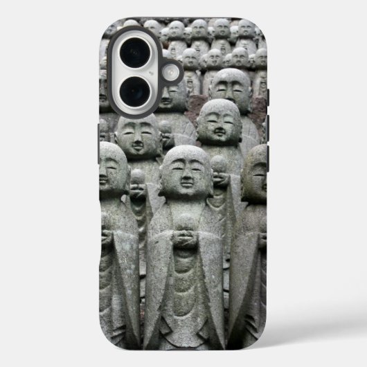 Buddha-Friedensstatuten Case-Mate iPhone Hülle (Rückseite)