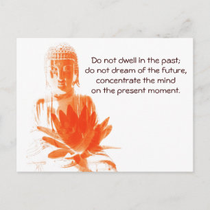 Buddha Gautama Anführungskarte Postkarte