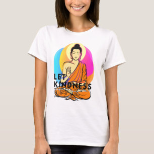 Buddha Gautama Loving Kindness Ripple Mindfulness T-Shirt