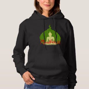 Buddha Gautama Mindfulness Peace Love Kindness M Hoodie