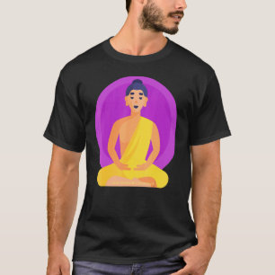 Buddha Gautama Mindfulness Peace Love Kindness M T-Shirt