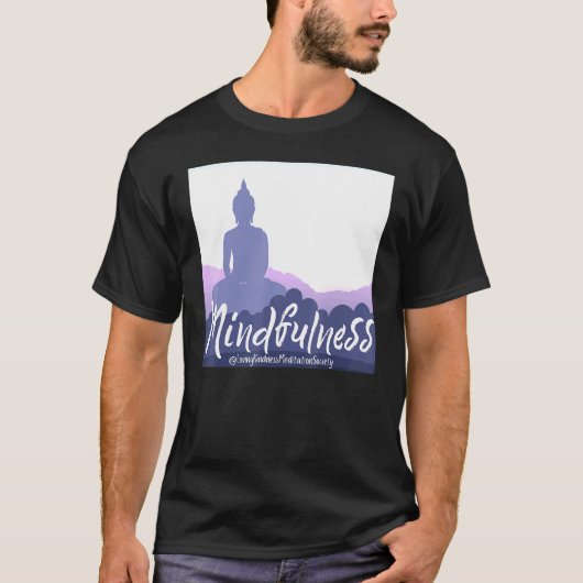Buddha Gautama Mindfulness Peace Love Kindness M T-Shirt (Vorderseite)