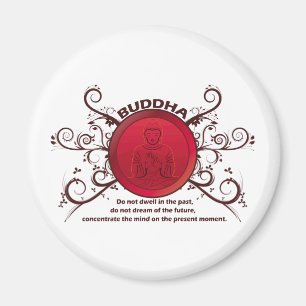 Buddha Gegenwart Magnet