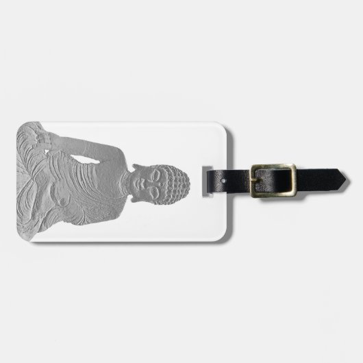 Buddha Gepäckanhänger (Vorderseite horizontal)