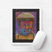 Buddha, Gerahmt Mousepad (Mit Mouse)