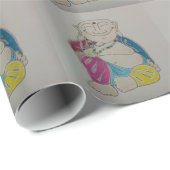 Buddha Geschenkpapier (Rolleneckpunkt)