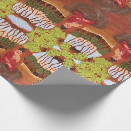 BUDDHA GESCHENKPAPIER (Ecke)