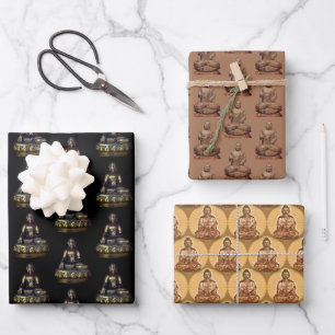 Buddha Geschenkpapier Set