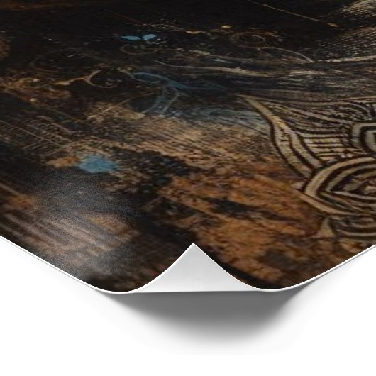 BUDDHA-GESCHICHTE Nr. 4 Poster (Ecke)