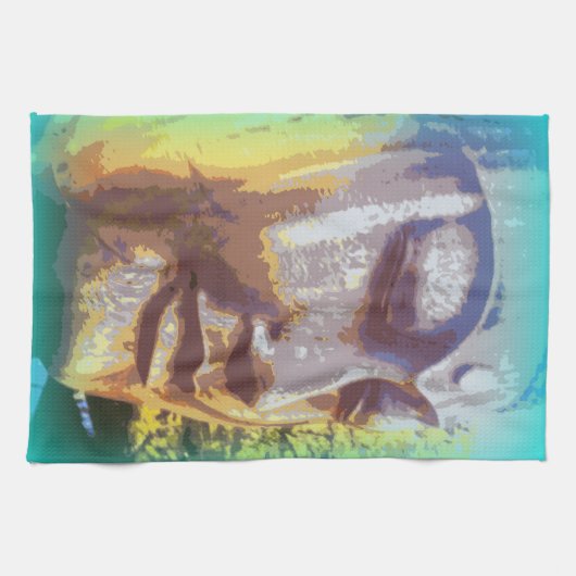 Buddha-Gesicht Handtuch (Horizontal)