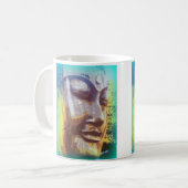 Buddha-Gesicht Kaffeetasse (Vorderseite Links)