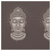 Buddha-Gewebe Stoff (Nahaufnahme)