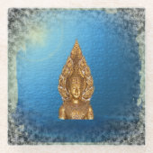 Buddha Glasuntersetzer (Vorderseite)