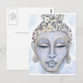 Buddha Glow Postkarte (Vorne/Hinten)
