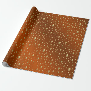 Buddha, golden + buddha, asiatisches Muster, glänz Geschenkpapier