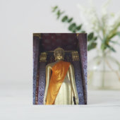 Buddha-Goldsauger Postkarte (Stehend Vorderseite)