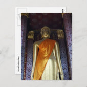 Buddha-Goldsauger Postkarte (Vorne/Hinten)