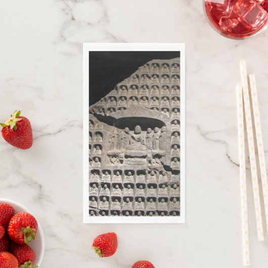 Buddha Gray Mauer Serviette (Beispiel)