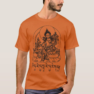 Buddha Green Tara Mantra Tibetischer Buddhismus Va T-Shirt