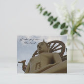 Buddha Grüße Postkarte (Stehend Vorderseite)