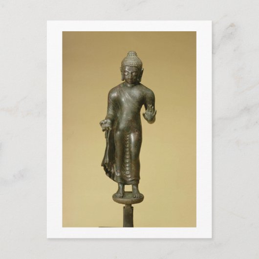 Buddha, Gupta, Phopnar (Bronze) Postkarte (Vorderseite)
