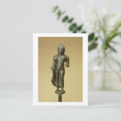 Buddha, Gupta, Phopnar (Bronze) Postkarte (Stehend Vorderseite)