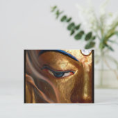 BUDDHA HALF EYE POSTKARTE (Stehend Vorderseite)