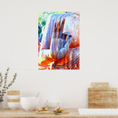 Buddha Hand in A-Ok mudra Poster (Küche)